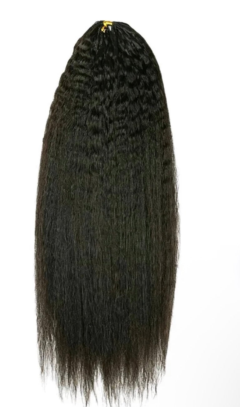 Kinky Straight for crochet & miracle knots