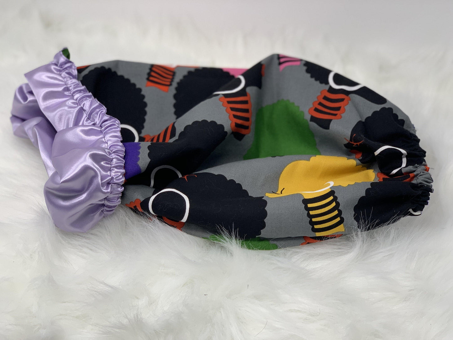 Big Hair Don't Care Satin Bonnet - NK LuXe Wigs