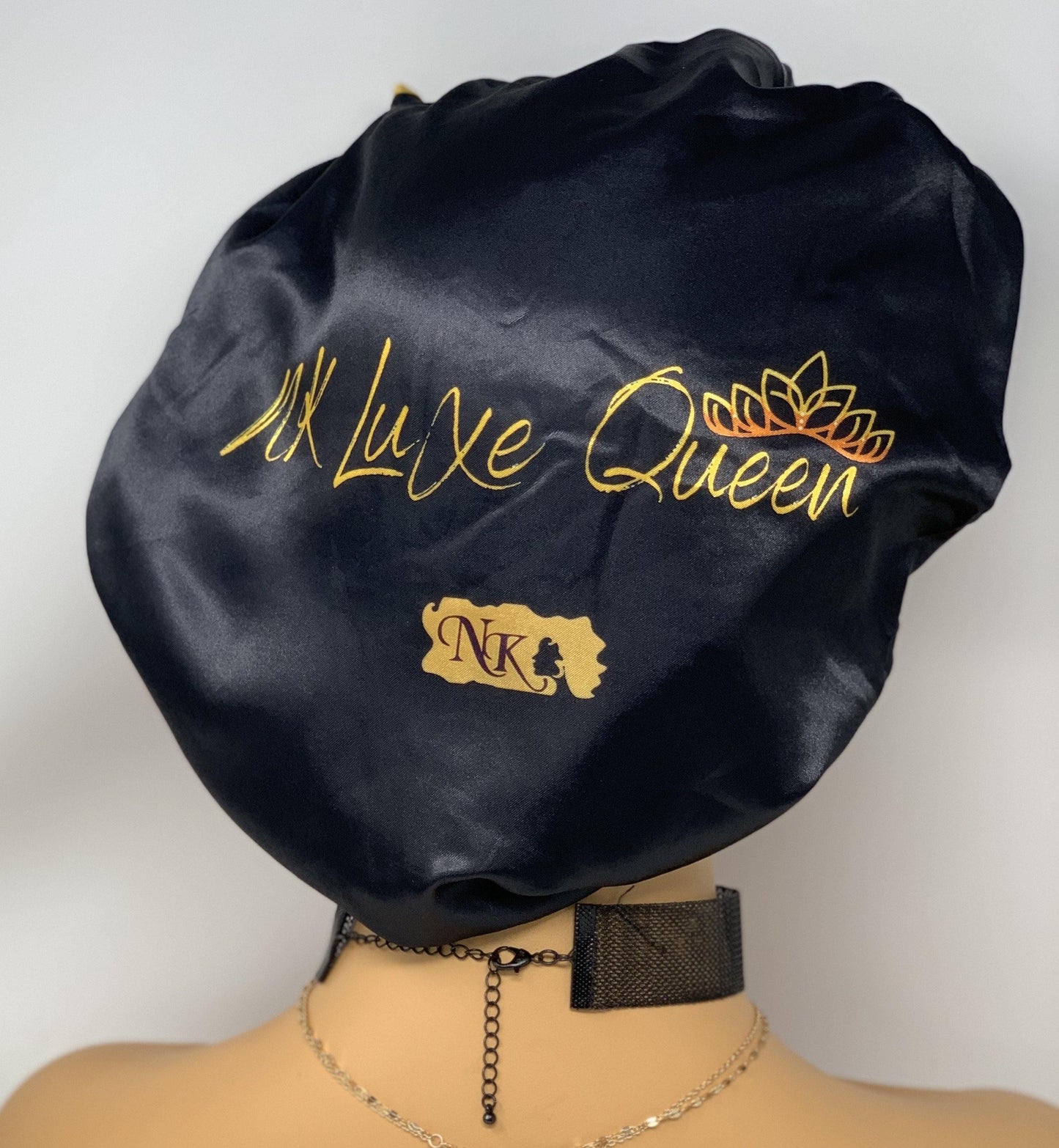 LuXe Queen Satin Bonnet - NK LuXe Wigs