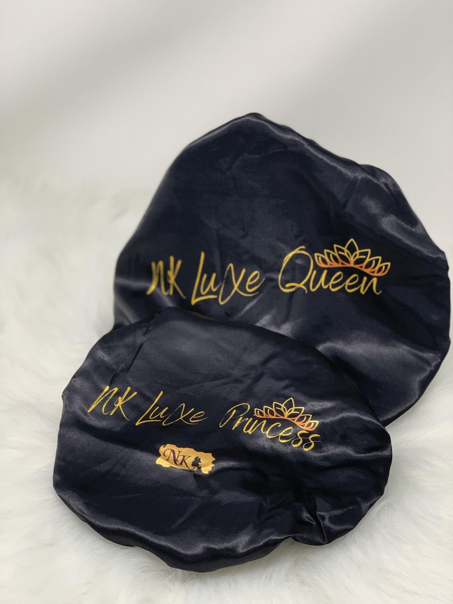 Mommy & Me Satin Bonnets - NK LuXe Wigs