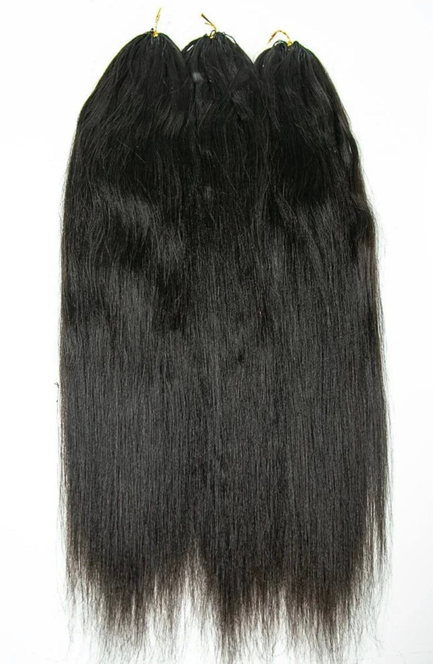 Yaki Straight for crochet & miracle knots