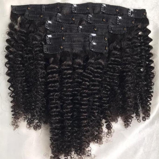 AfroBonita Fro Curls Clip-ins - NK LuXe Wigs