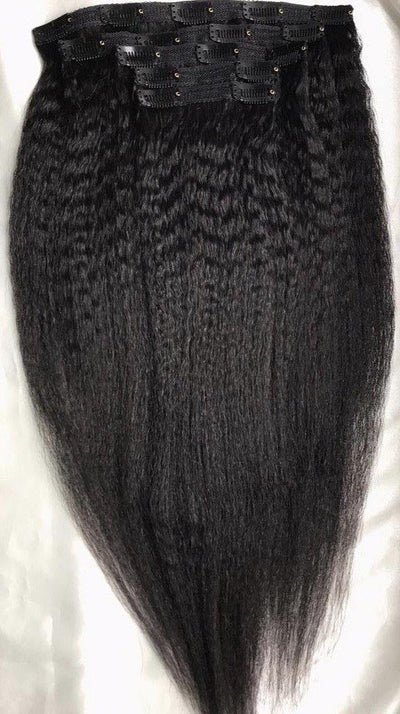 AfroBonita Perm Clip-ins - NK LuXe Wigs