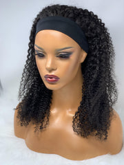 Mia (Kinky Curly Headband Wig) - NK LuXe Wigs