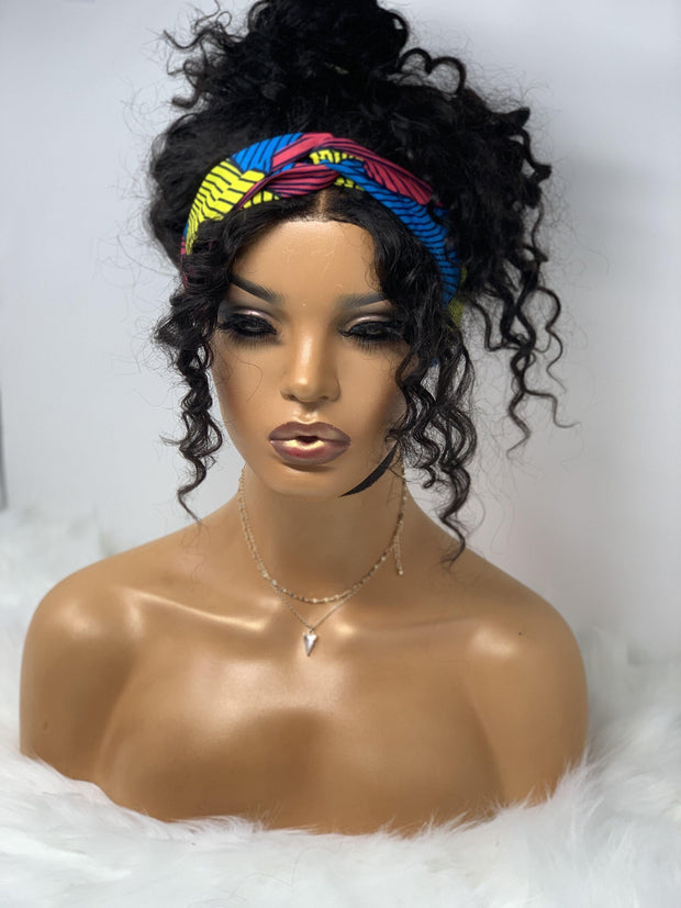 Turban without Bow - NK LuXe Wigs